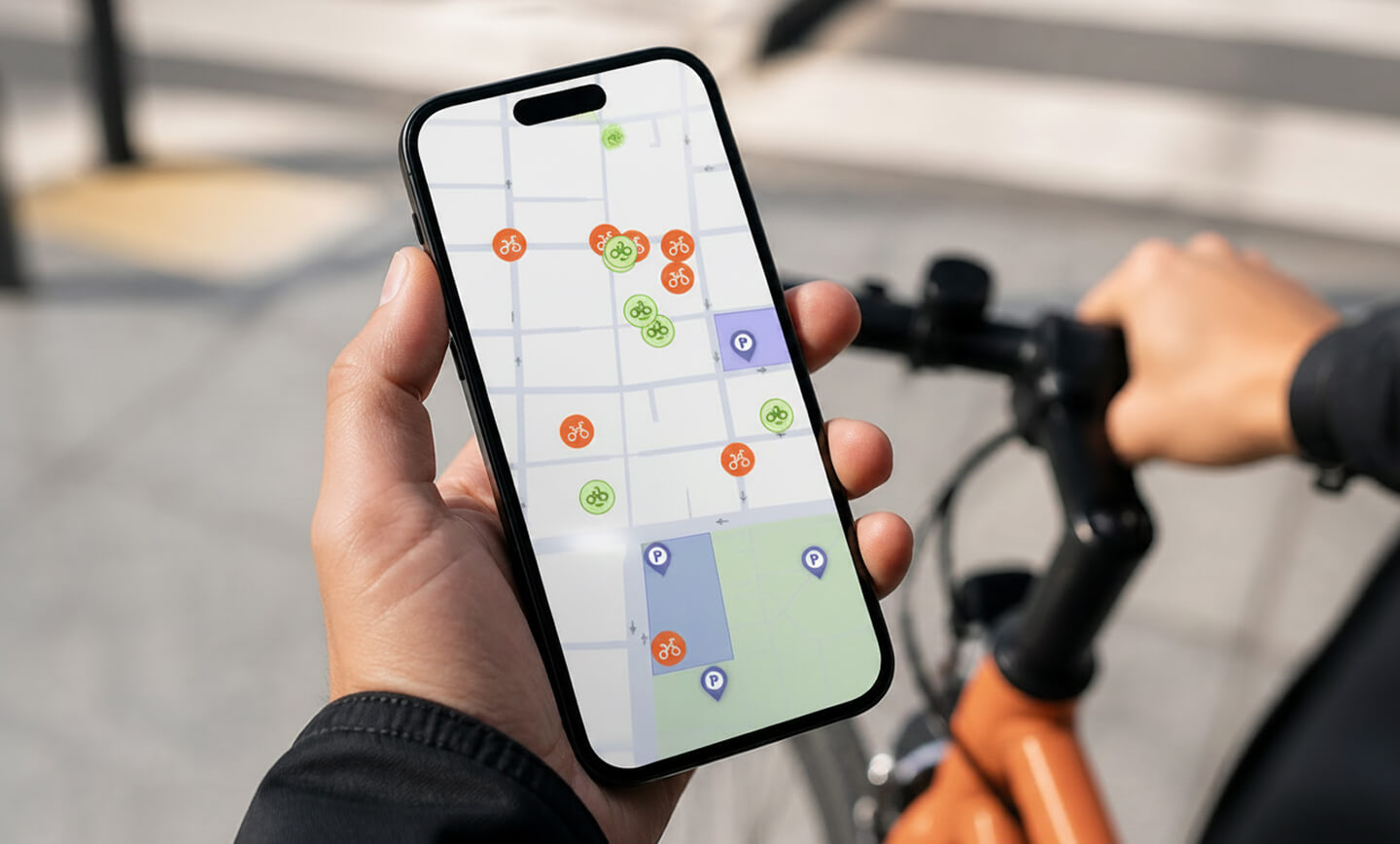 Faster bike unlocks through clearer urban mobility app UX