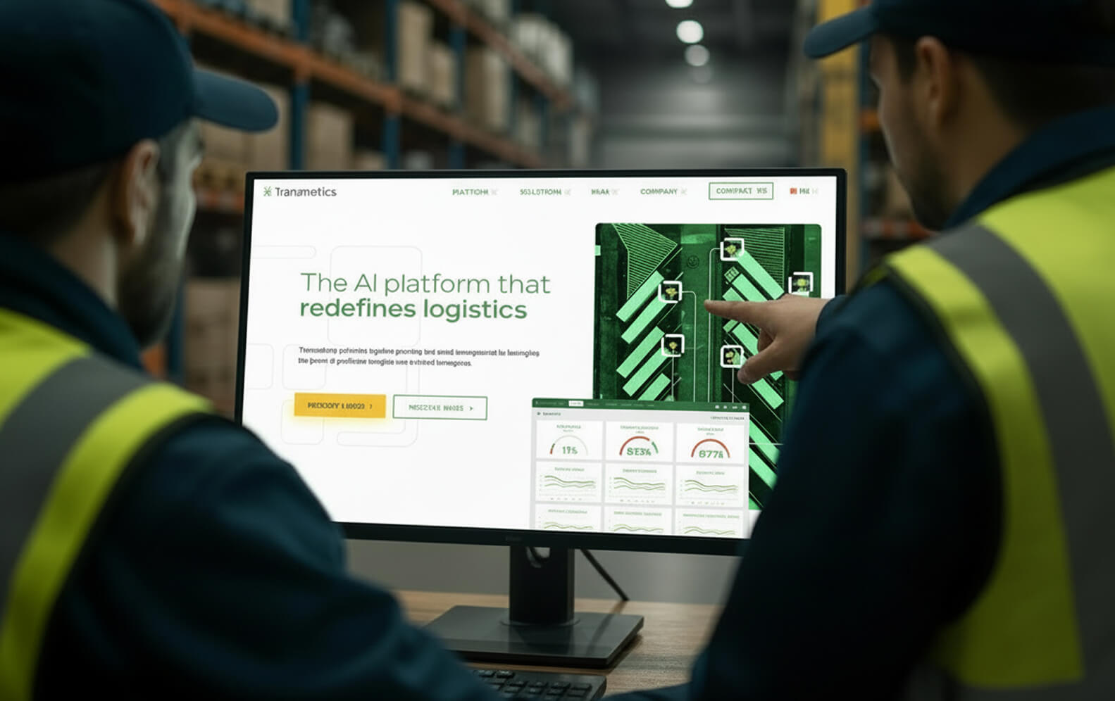 Repositioning a logistics product as an AI leader