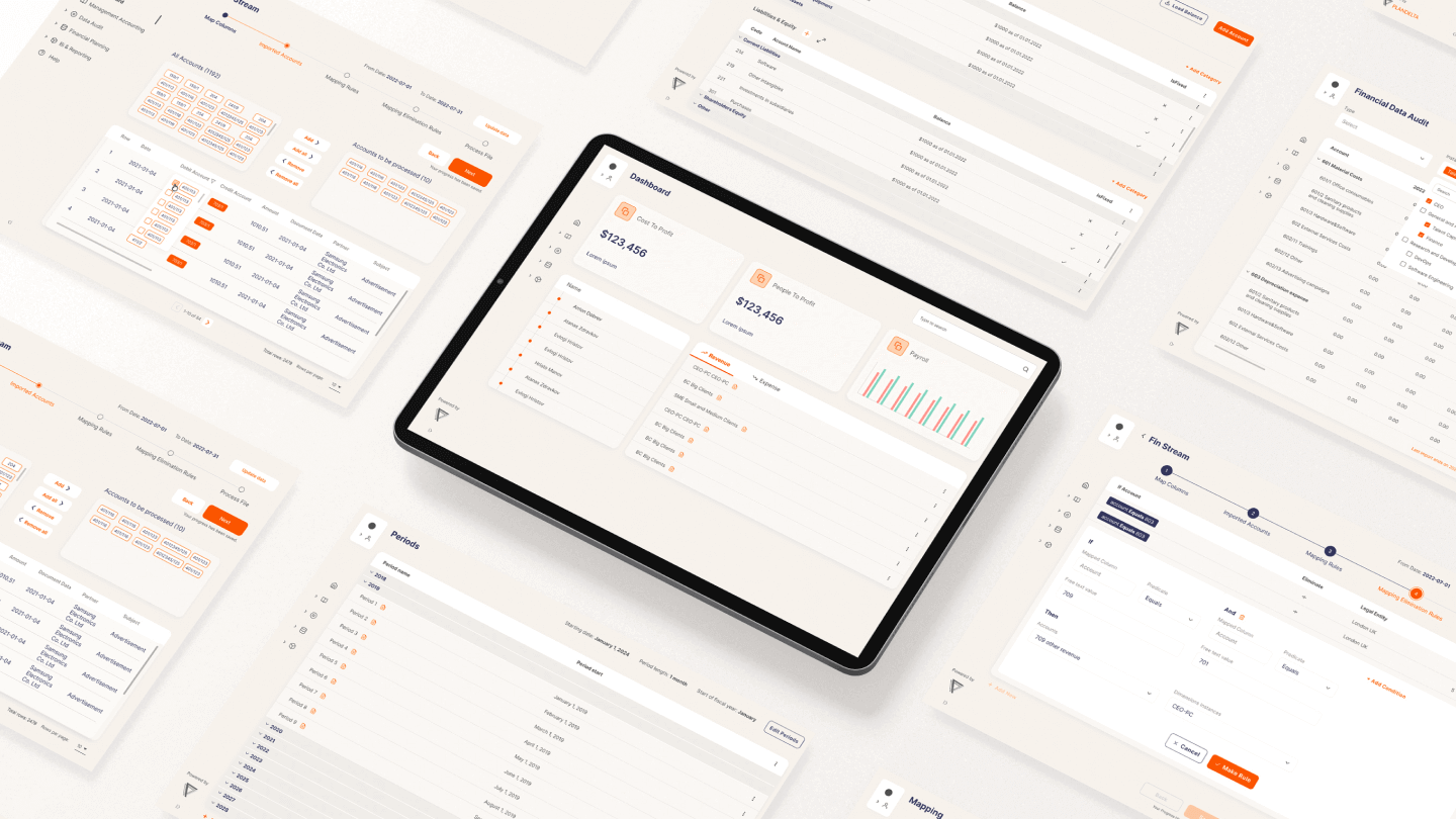 Modern UX/UI redesign for complex continuous planning workflows